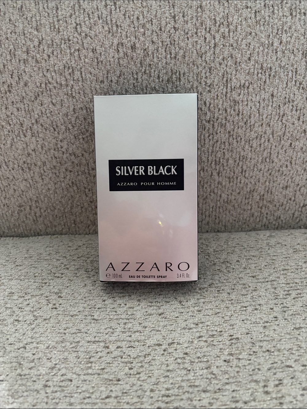 Azzaro Silver Black  - Silver & Black Packaging